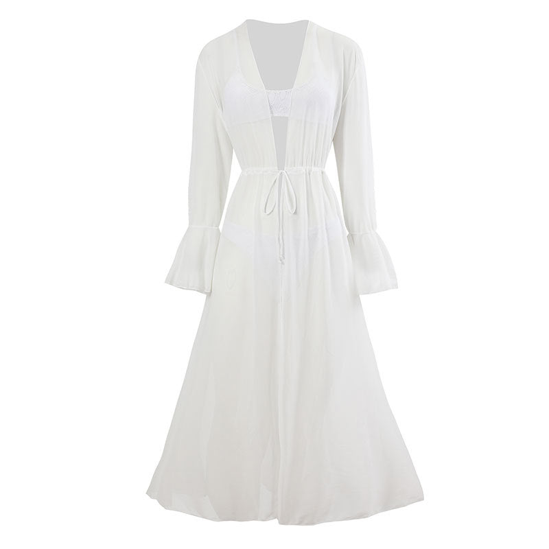 Sleeveless Swimsuit Bikini Set Padded Swimwear Sexy Bikini Women Mesh Shawl Bella Mia